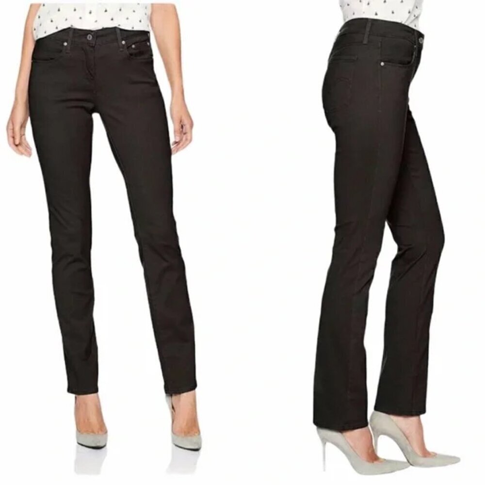 LEVI'S | NWT 505 Women’s Straight Leg Jeans Black | Size 12